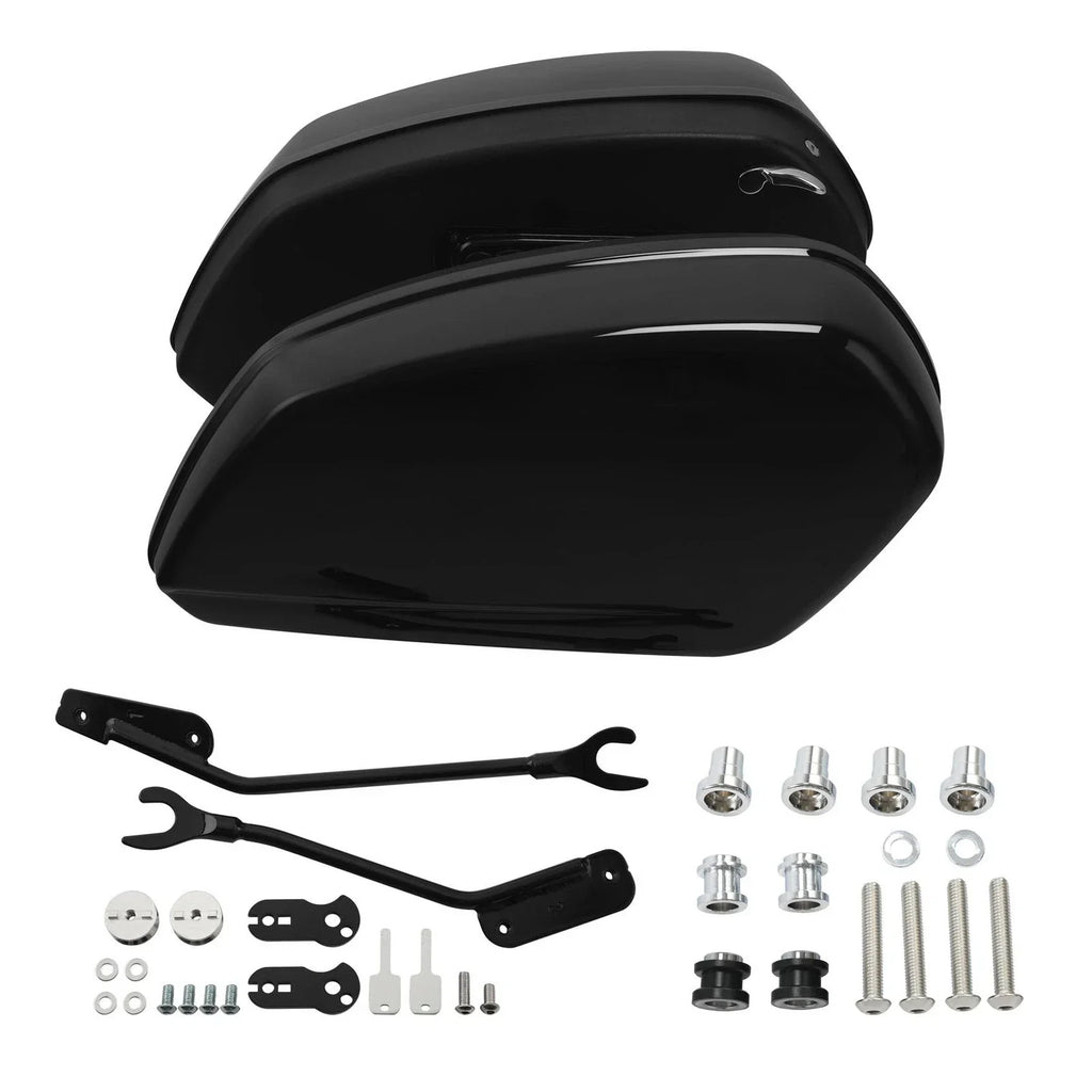 Gloss Black Saddlebags Docking Kit for Harley Low Rider ST FXLRST (2022-2024)