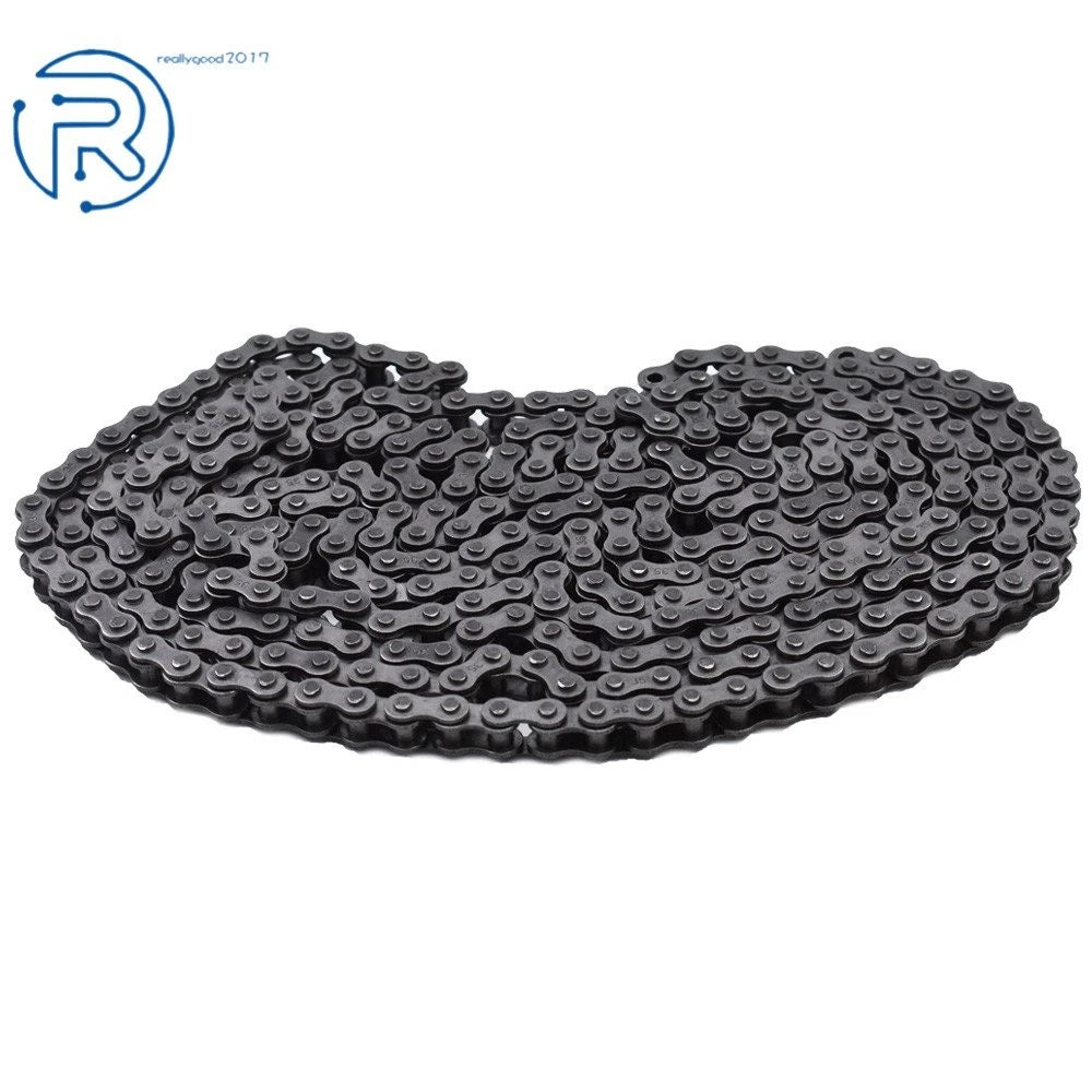 10 Feet Roller Chain with 1 Connecting Link 0.375 Inch Pitch