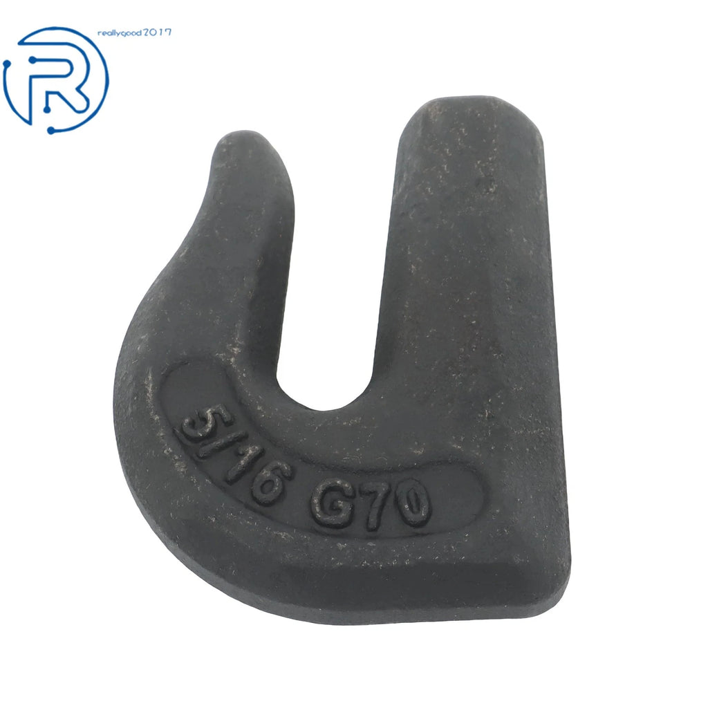 12PCS 5/16" G70 Weld On Chain Grab Hook for Tractor Bucket Trailer