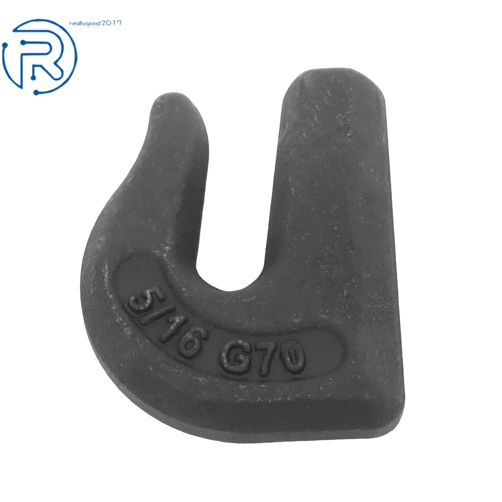 12PCS 5/16" G70 Weld On Chain Grab Hook for Tractor Bucket Trailer