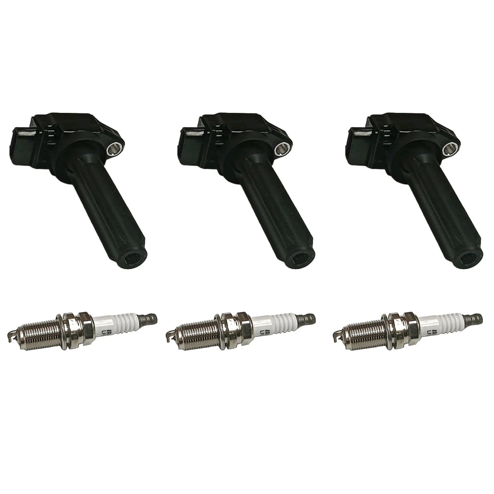 Ignition Coil & Platinum Spark Plug for Mitsubishi Mirage (2014–2020) 1832A057 UF815