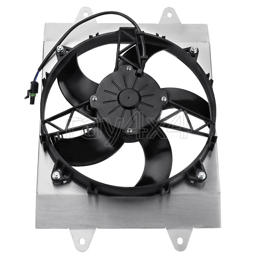Radiator Cooling Fan & Shroud for Polaris Ranger 700 800 900 (2006–2019) 2411732 2411559