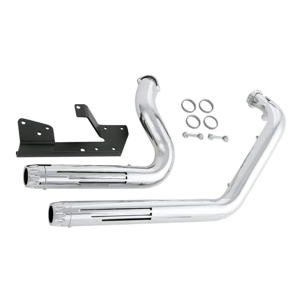 Chrome Mufflers Exhaust Header Pipes for Harley Sportster XL883 (2004–2013)