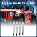 Door Handle Cover Trim for Nissan Rogue (2014–2020) - Silver Tone