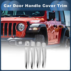 Door Handle Cover Trim for Nissan Rogue (2014–2020) - Silver Tone