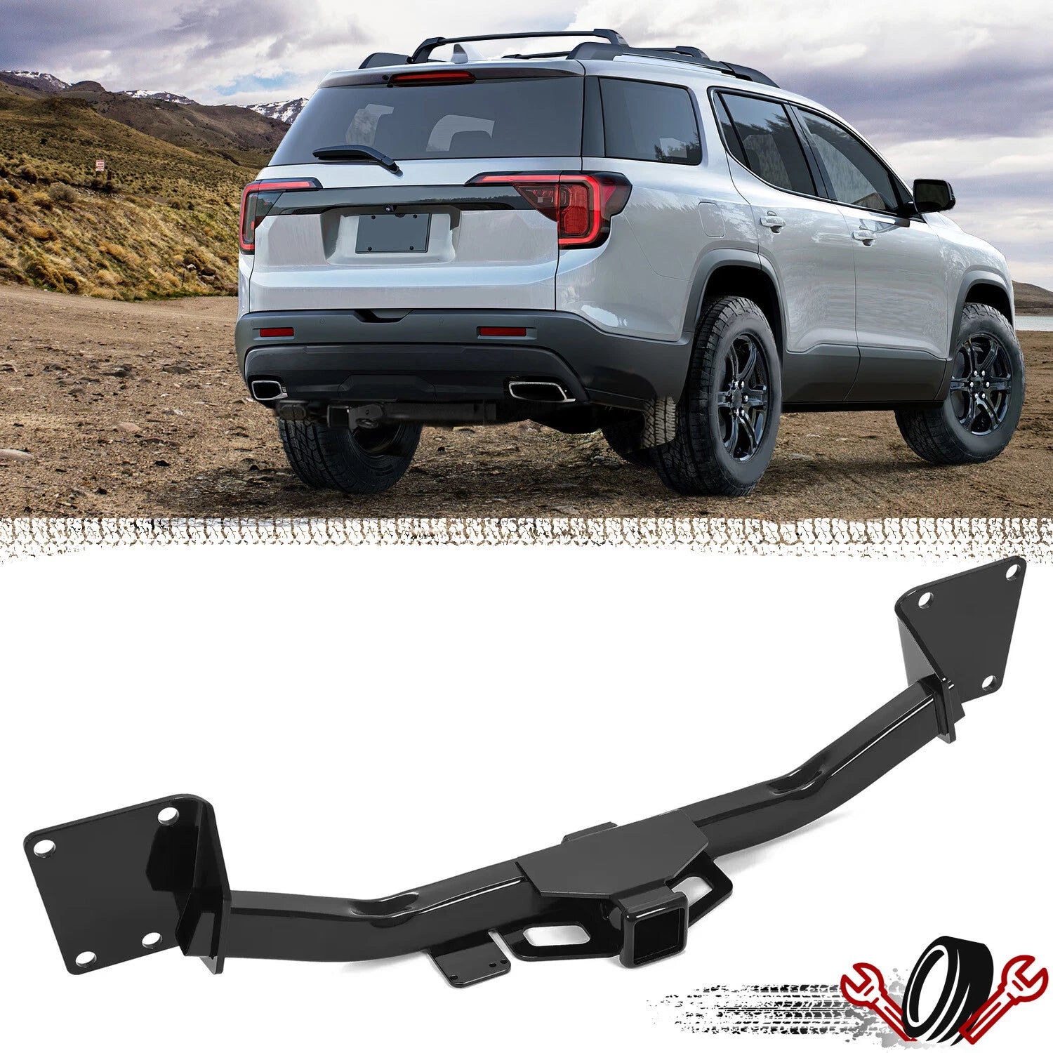Class 3 Trailer Hitch for GMC Acadia (2017–2023) / Chevy Blazer (2019–2023)