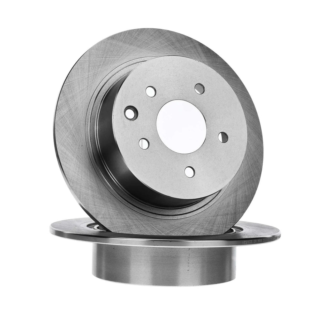 Rear Disc Brake Rotors & Ceramic Pads for Nissan Altima/Sentra (2002–2020)
