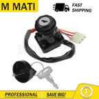 Ignition Switch Assembly for Kawasaki Brute Force 300 (2003–2018) KVF300