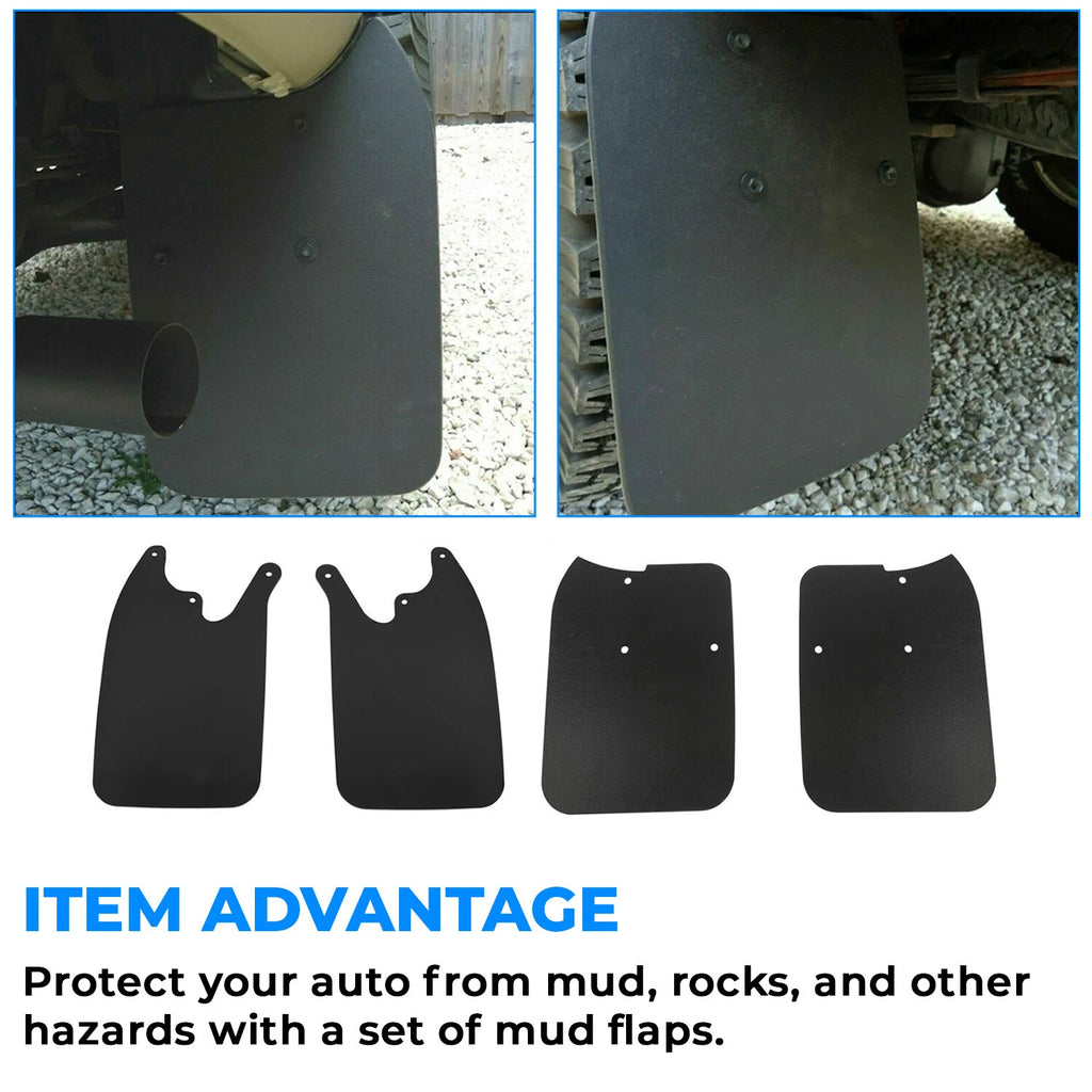 Mud Guards for Tacoma 4x4 Prerunner (1995–2004) with Flares