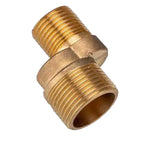 2X Brass Shower Faucet Curved Foot Connector G12 to G34 Pipe Fitting