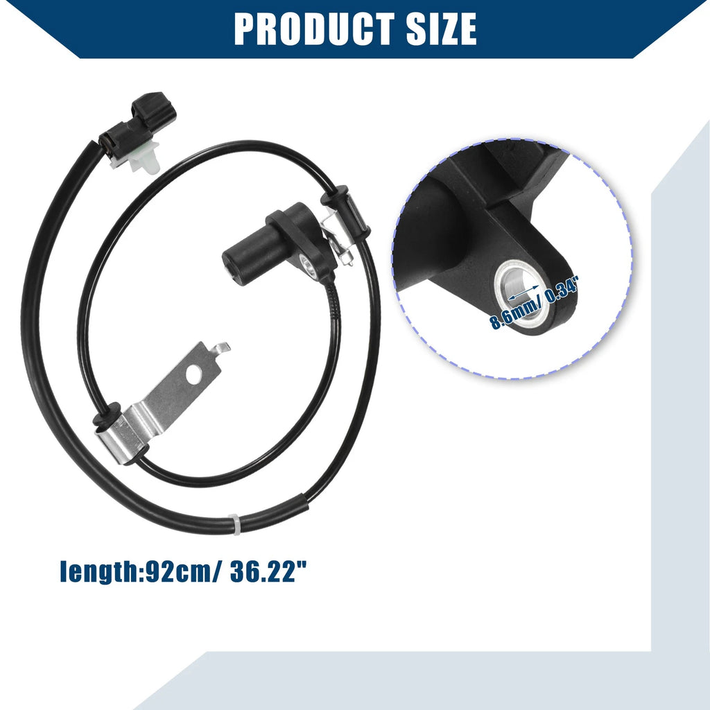 ABS Wheel Speed Sensor for Mitsubishi Shogun Pinin (2001–2007) Front Right