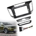 2DIN Fascia Panel with Harness for Hyundai IX25 Creta (2015–2018)