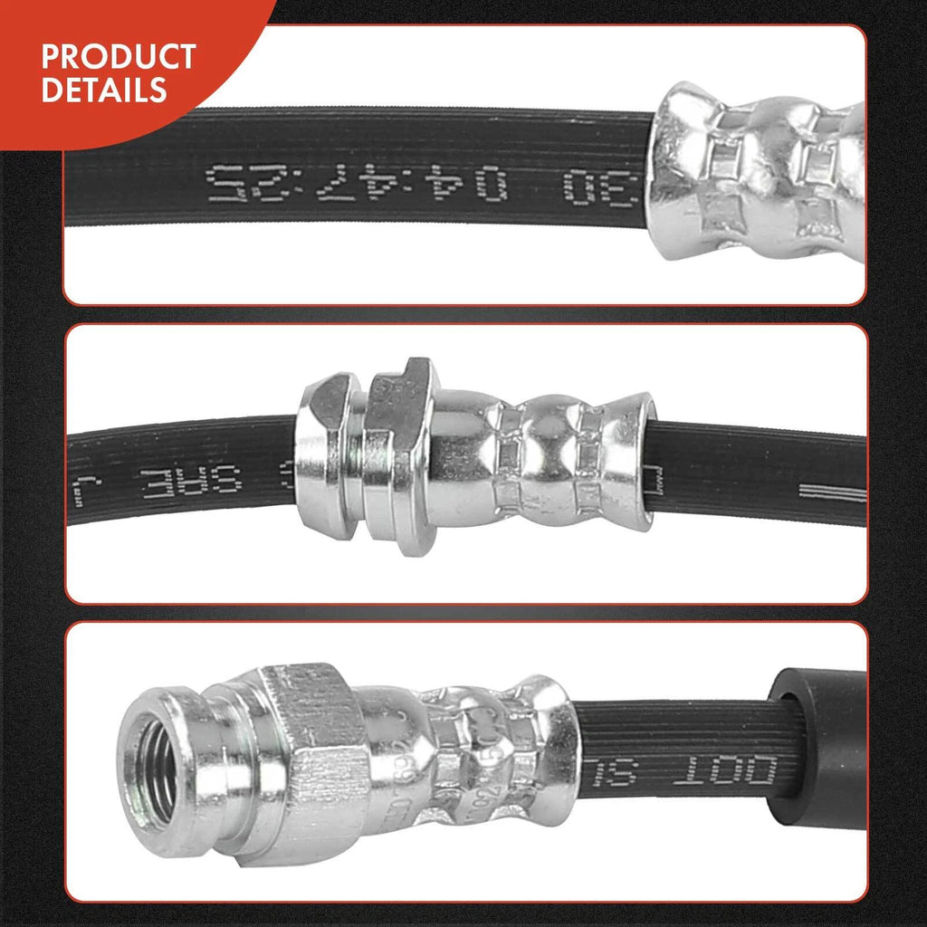 Front Driver Brake Hydraulic Hose for Toyota Yaris iA, Scion (2016–2016)
