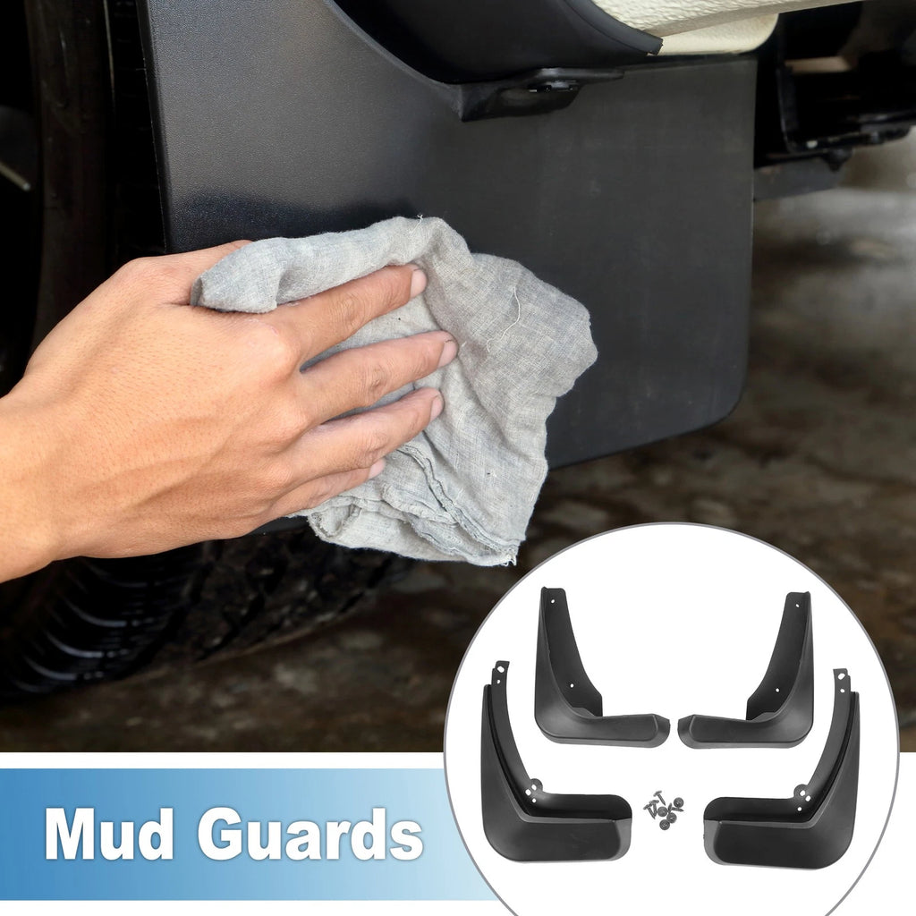 Set of 2 Front & Rear Mud Flap Splash Guards for Buick Regal Sedan (2011–2017)