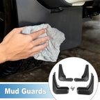 Set of 2 Front & Rear Mud Flap Splash Guards for Buick Regal Sedan (2011–2017)