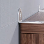 Set of 6 Anti-Tipping Devices with Steel Cable for Furniture Safety