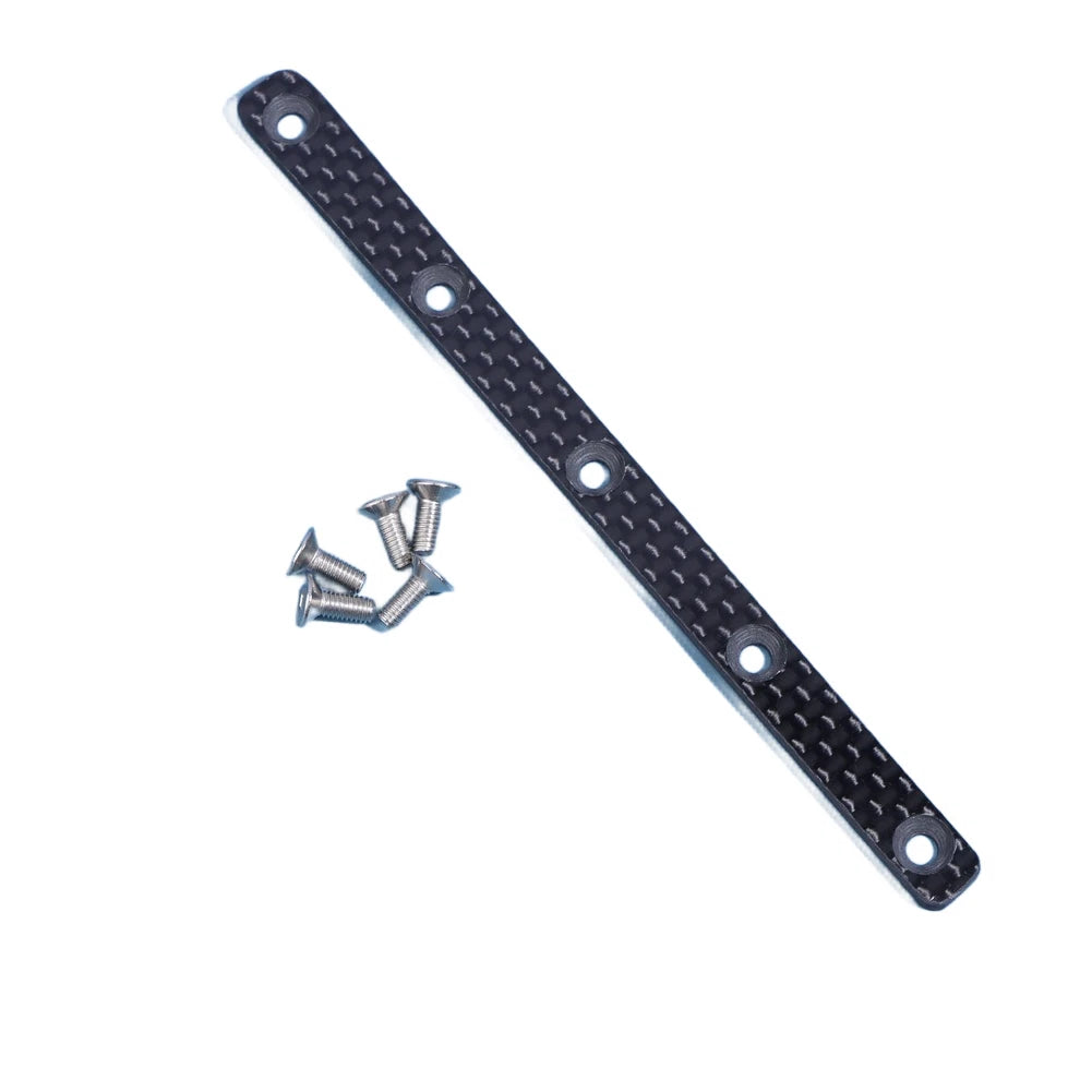 Carbon Fiber Chassis Reinforcement Plate for Tamiya TT02 (110 Scale)
