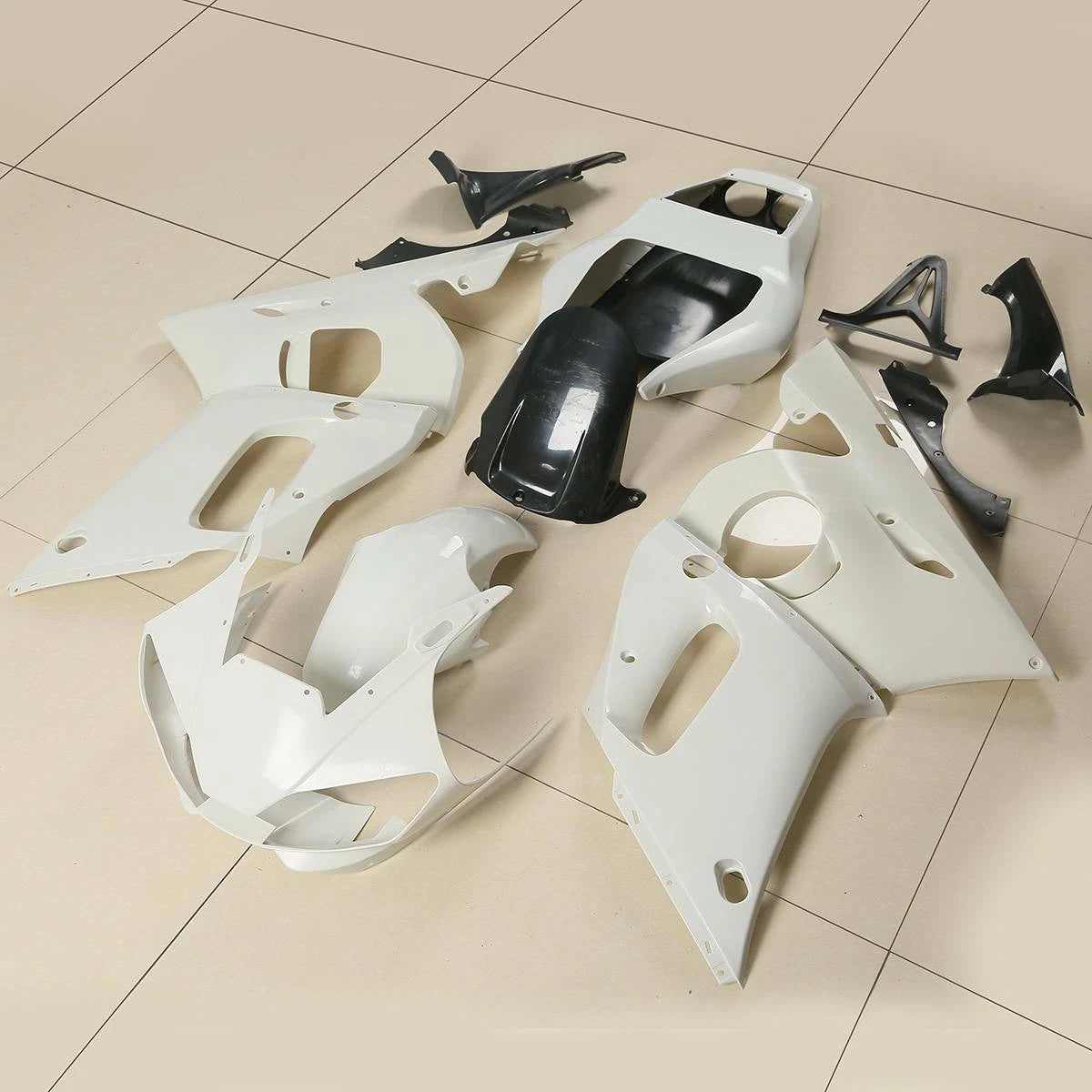 Fairing Bodywork Set for Yamaha YZF R6 (1999–2002) - Unpainted ABS