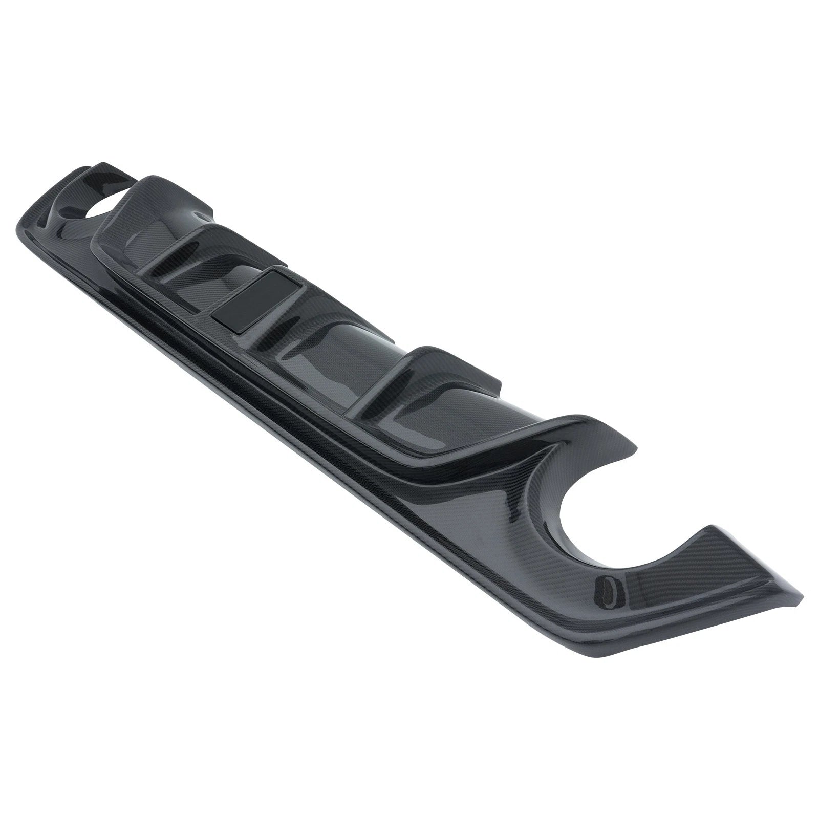 Real Carbon Fiber Rear Bumper Diffuser for Infiniti Q50 (2018–2024)