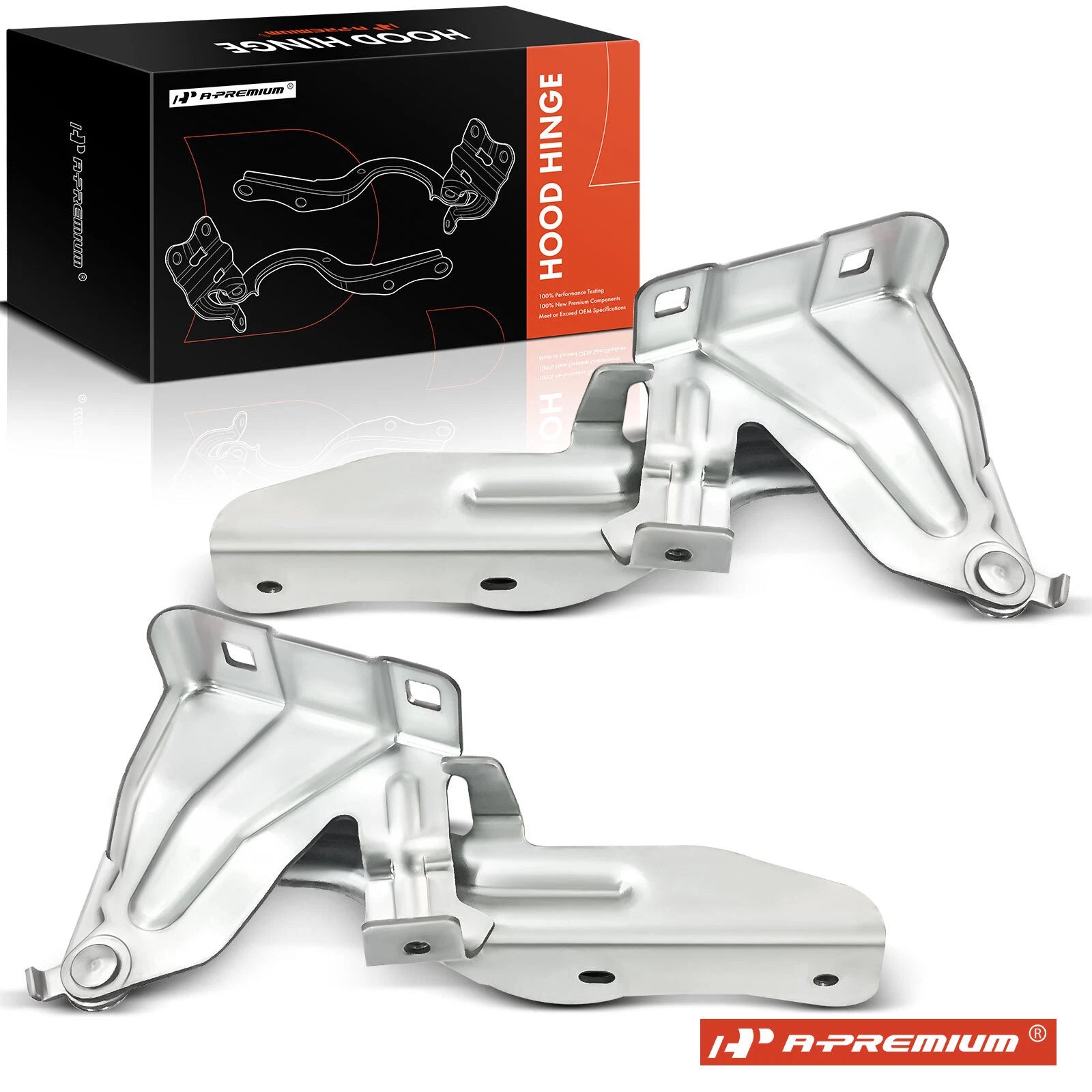 2X Hood Hinge for Nissan Rogue Sport Qashqai (2017–2019)