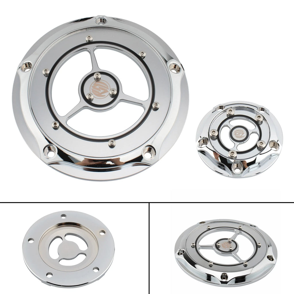 Chrome Alternator Stator Cover for Harley Road King Glide (1584)