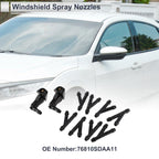 Washer Nozzle & 8 x Hose Connectors for Honda (No.76810SDAA11)