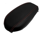Console Lid Armrest Cover for Hyundai Veloster (2012–2018) Red Stitch