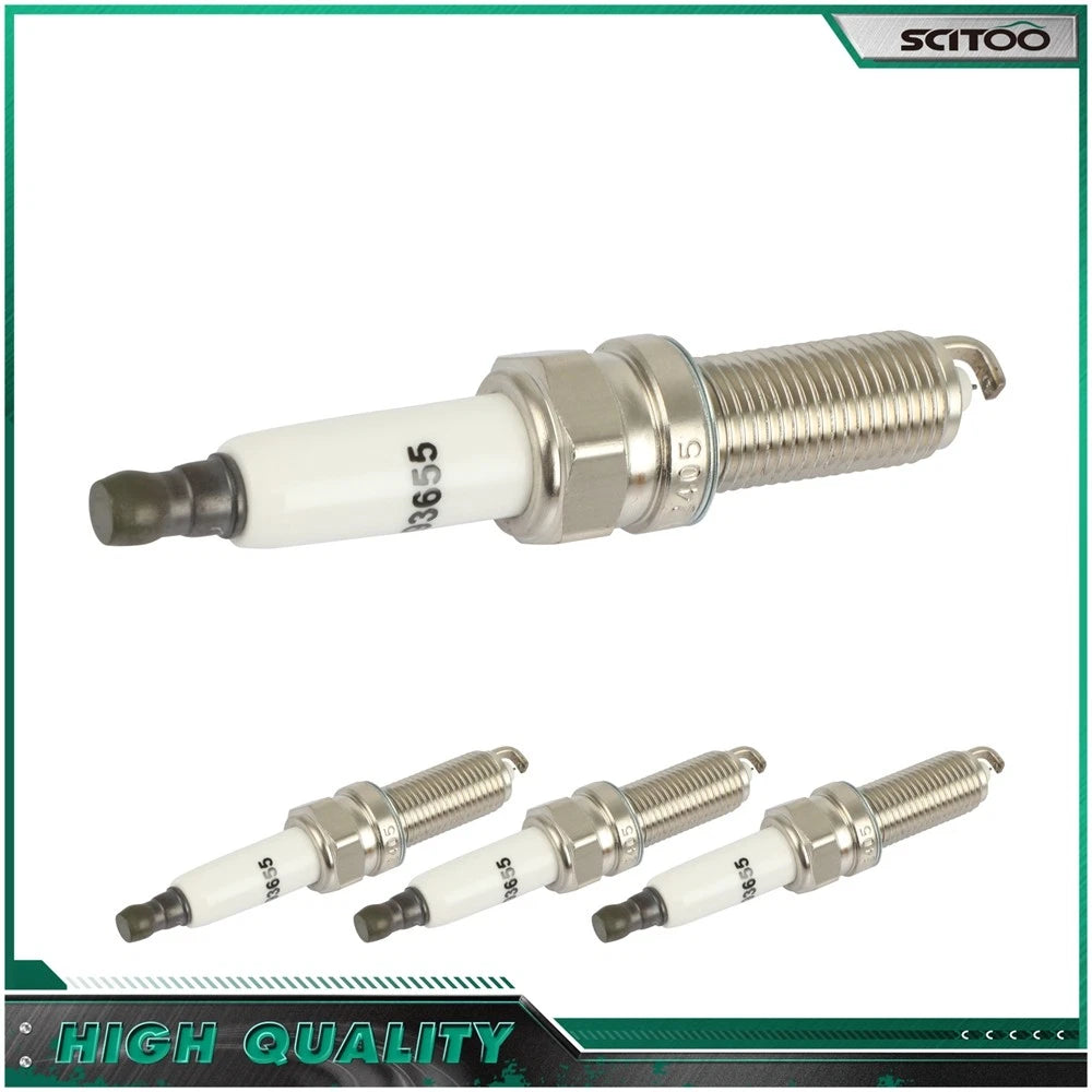 4X Iridium Spark Plugs for Kia Forte5 Forte Koup (2014–2016)
