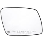 Door Mirror Glass Set of 2 Chrome Heated for Dodge Journey (2009–2014) 68045692AA