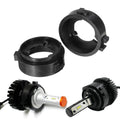 H7 LED Headlight Bulb Adapters Retainers for Mercedes Sprinter Metris (2019–2024)