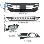 Upper Lower Grille & Fog Light Package for Honda Odyssey (2015-2017)