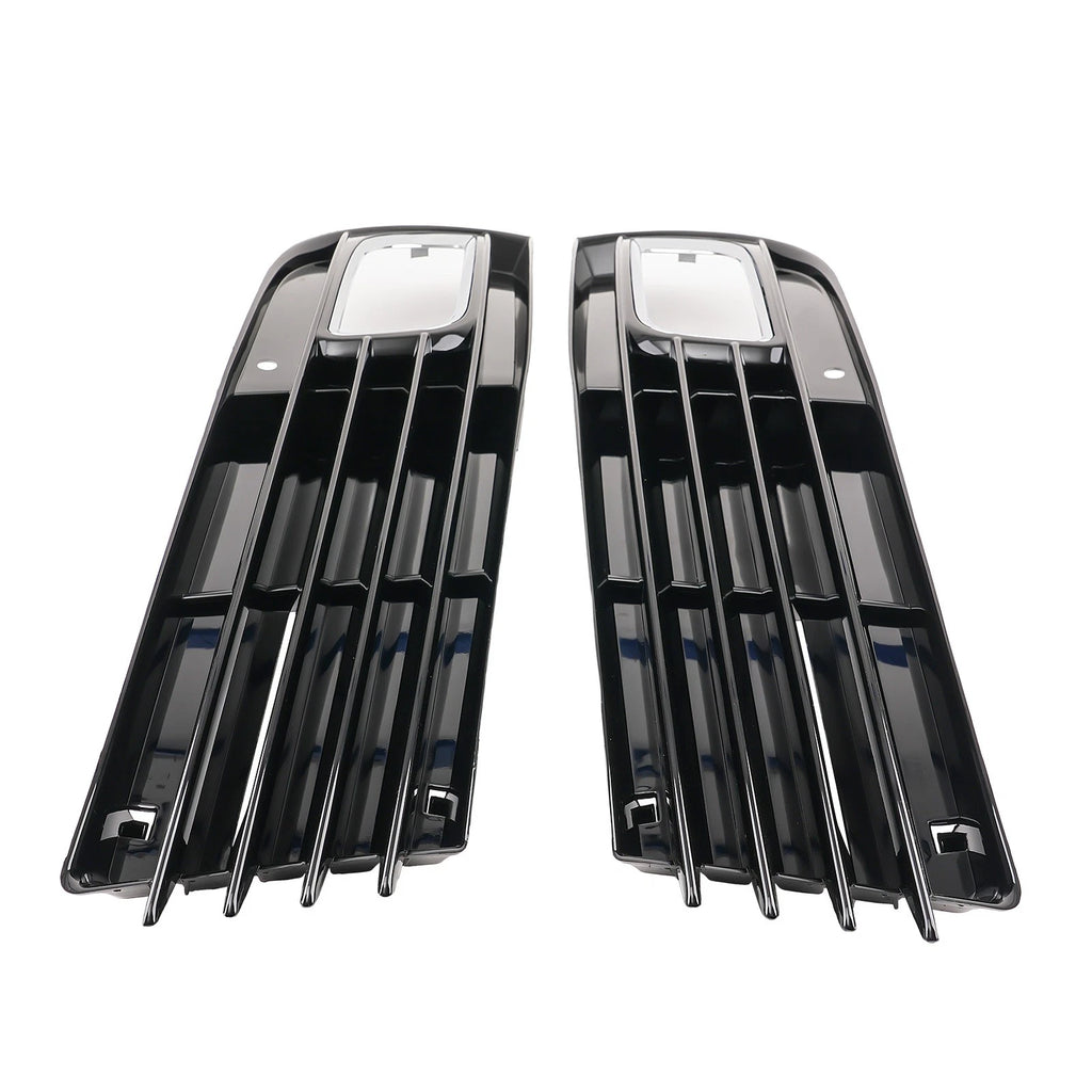 Set of 2 Front Bumper Fog Light Grille Covers for Audi A8 Quattro (2008–2010)