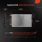 Radiator for Chevrolet Sonic (2012-2019) Aluminum