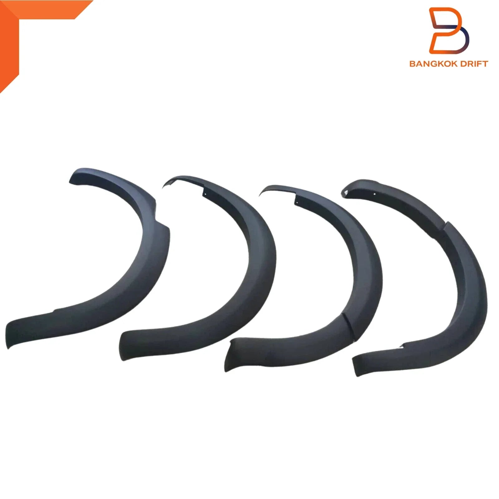 Matte Black Fender Flare Arch for Nissan Navara NP300 D23 15-19
