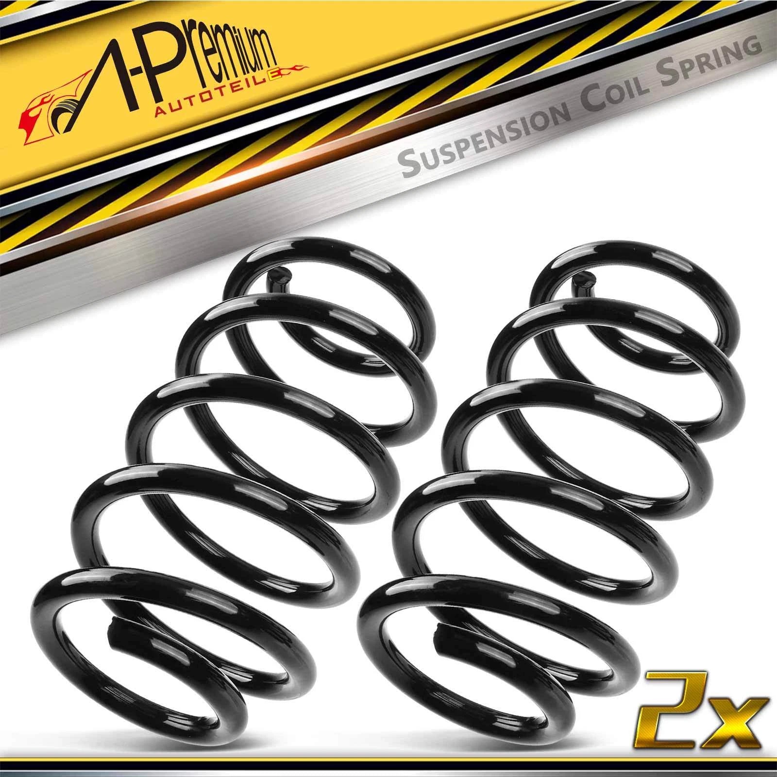 2X Rear Side Coil Springs for Jeep Commander (2006–2010)