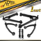 6X Front Lower & Upper Control Arm with Ball Joint for Chevy Silverado 