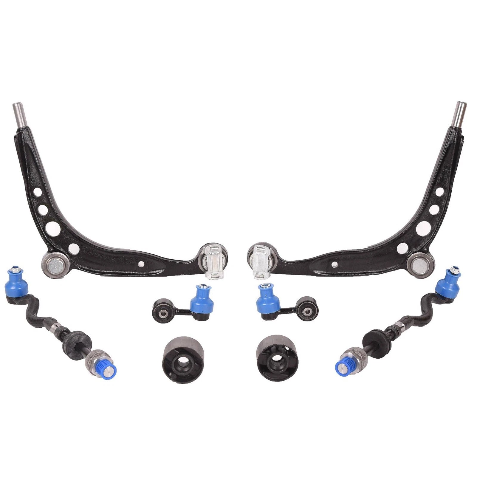 Set of 8 Front Lower Control Arm Tie Rod Sway Bar Links for BMW E36 (1992-2002)
