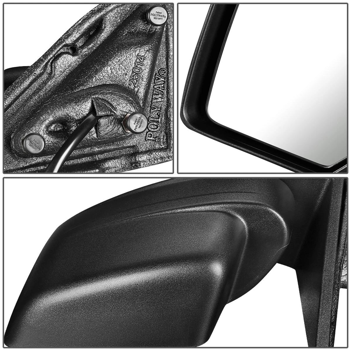 OE Style Power+Heat Side View Door Mirror for Jeep Patriot (2010–2016) CH1320337
