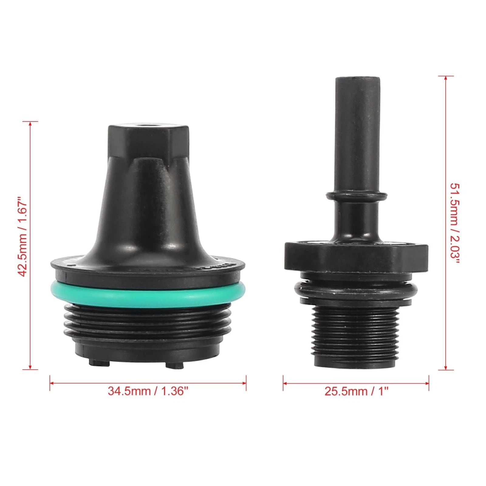 PCV Valve Cover Cap 11127565284 for BMW 1 Series X6 (2004–2019)
