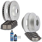 Set of 4 Brake Rotors and Ceramic Pads for Jeep Compass Patriot Dodge Avenger