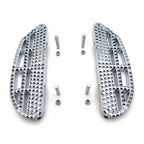 Chrome Dominator Leaf Floorboard Knob for Harley Touring (1993–Present)