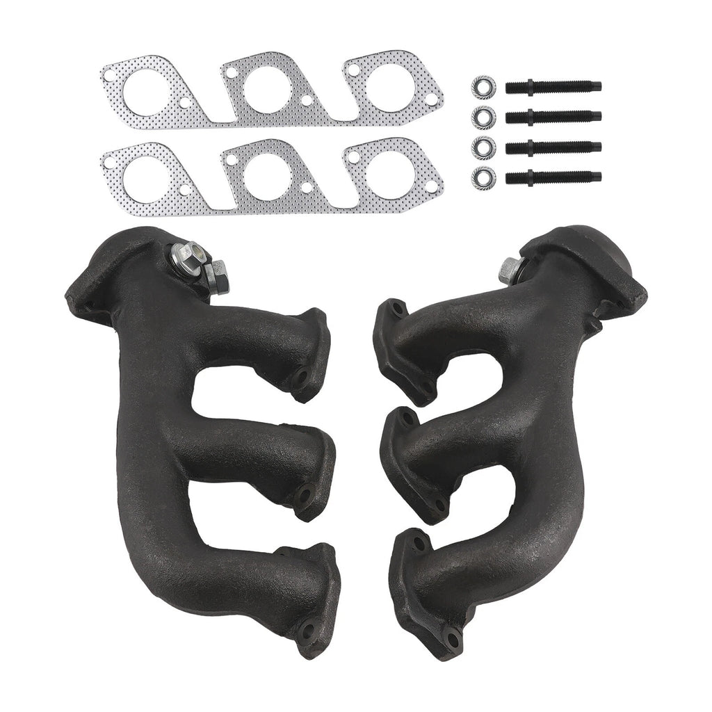LH+RH Exhaust Manifold For Ford F150 E150 Pickup Econoline 1999-2008 4.2/5.4L