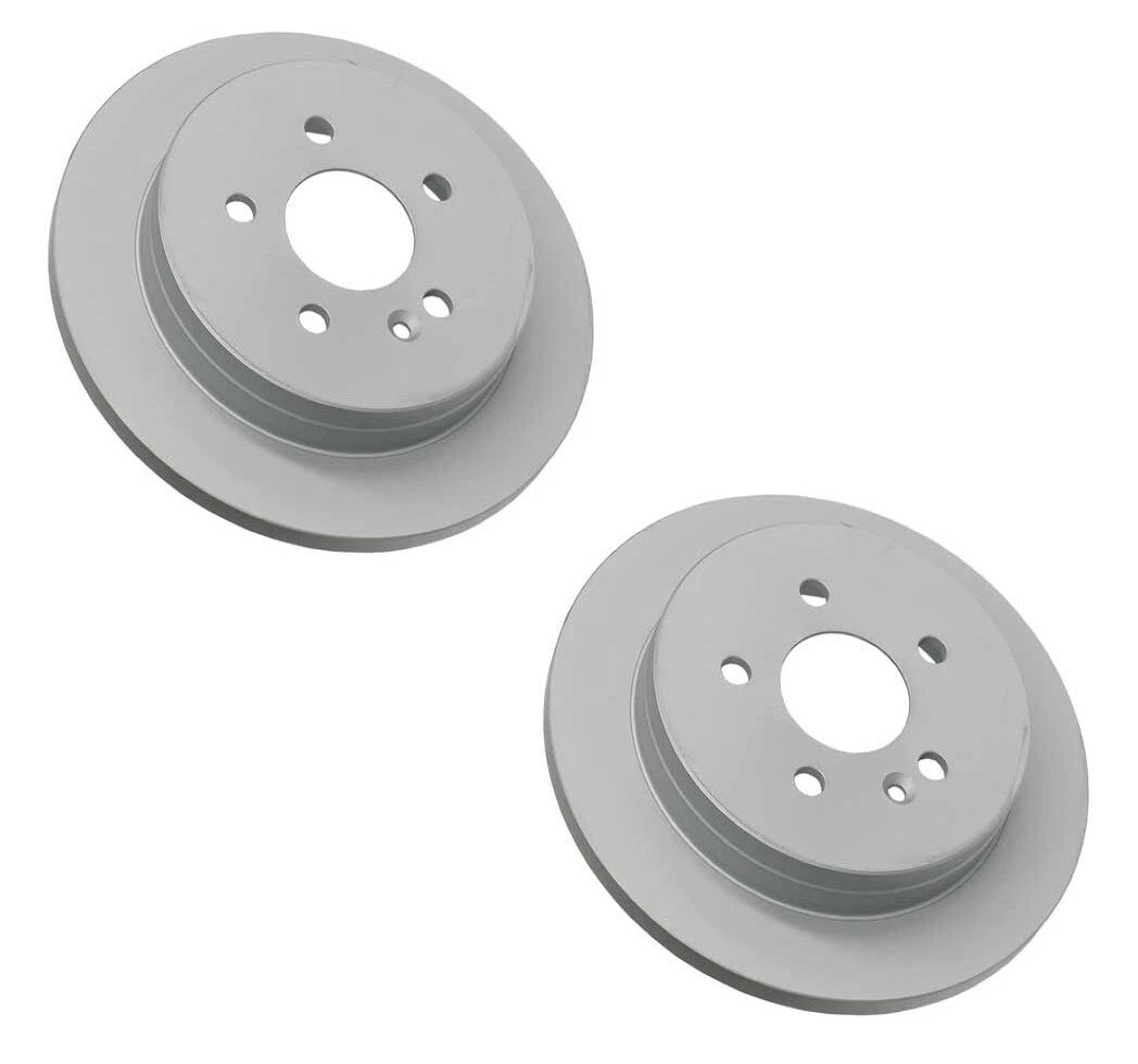 Set of 2 Rear Brake Disc Rotors for Mercedes W163 ML320 ML430