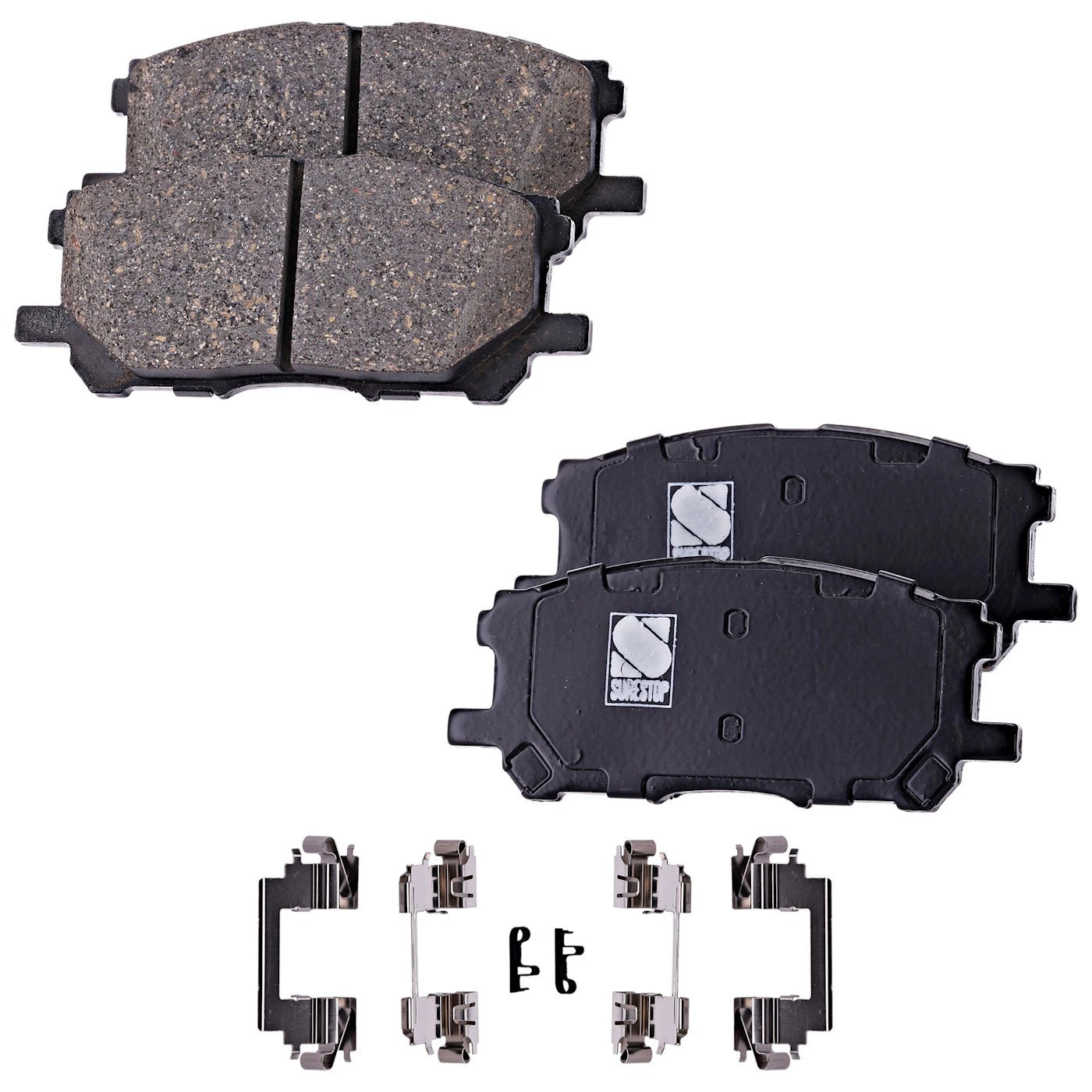 Set of 4 Front Ceramic Brake Pads for Toyota Highlander, RX330