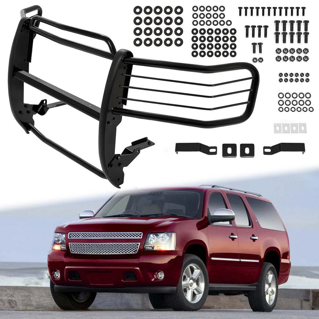 Bumper Grille Brush Guard for Chevy Avalanche Tahoe Suburban 1500 (2007–2014)