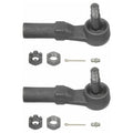 2X Moog Front Outer Steering Tie Rod Ends for Dodge Dakota Viper (1991–2002)
