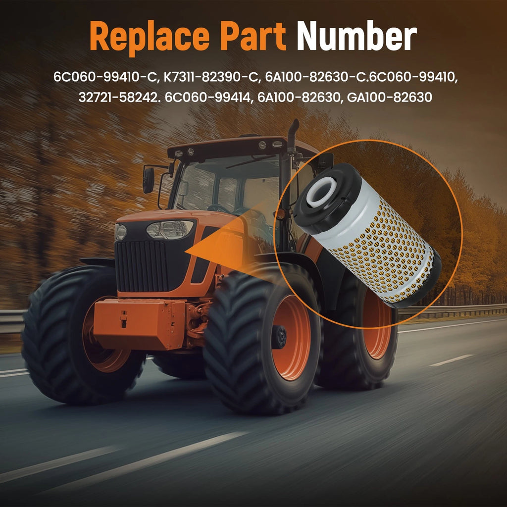 Air Filter for Kubota F2880-F, F2880E-F, B7400HSD, B7610HSD