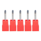 5X Carbide End Milling Cutter 1/8" Diameter 4 Flutes for