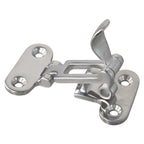 Boat Lock Hatch Deck Hinge with Adjustable Latch Fastener for Assured