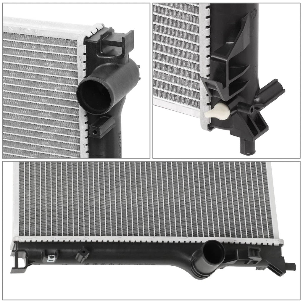 OE Style Aluminum Radiator DPI-13158 for Chrysler 300/Charger/Challenger (2008–2019)